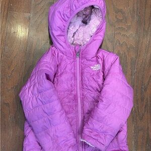 The North Face Fuchsia Quilted Jacket